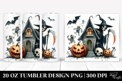 Simple Funny Halloween Clipart with Nightmare Product Image 1