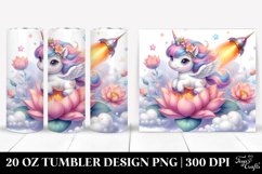 Riding on a Comet Unicorn | 20 Oz Tumbler Product Image 1