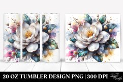 Glossy Gardenia | 20 Oz Tumbler Product Image 1