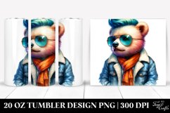 Cute Baby Bear Model with Cool Haircut Product Image 1