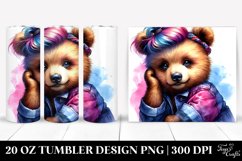 Cute Baby Bear Model with Cool Haircut Product Image 1