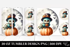 Cute Baby Peacock on the Moon for Halloween Product Image 1
