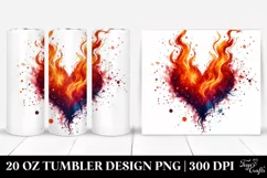 Love 20 Oz Tumbler Png Product Image 1