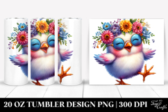 Dancing Baby Chicken.20 Oz Tumbler Product Image 1