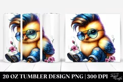 Vibrant Baby Chicken Tumbler Product Image 1