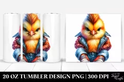 Vibrant Baby Chicken Tumbler Product Image 1