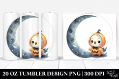 Cute Baby Parrot on the Moon for Halloween Product Image 1