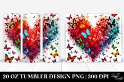 Love 20 Oz Tumbler Png Product Image 1