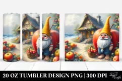 Gnome Beach Wear Apple | 20 oz Tumbler Product Image 1