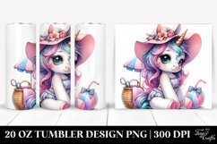 Cute Baby Unicorn Beachwear | 20 oz Tumbler Product Image 1