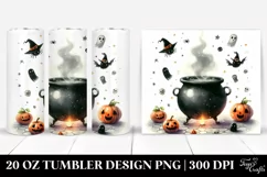 Funny Cauldron Halloween | 20 oz Tumbler Product Image 1