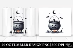 Funny Cauldron Halloween | 20 oz Tumbler Product Image 1