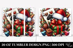 Christmas PNG 20 Oz Tumbler Design Product Image 1
