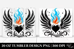 Valentines 20 Oz Tumbler Png Product Image 1