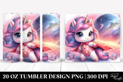 Baby Unicorn Hero Distant Mystical Planet | 20 Oz Tumbler Product Image 1