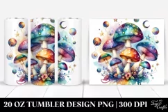 Magical Celestial Mushroom | 20 Oz Tumbler Product Image 1