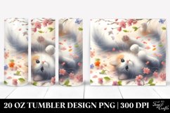 Spring Petals Cat Tumbler | 20 oz Tumbler Product Image 1