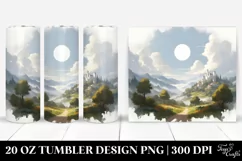 Digital Watercolor Art | 20 Oz Tumbler Product Image 1