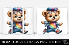 Vibrant Baby Bear | 20 oz Tumbler Product Image 1