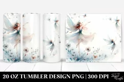 Dancing Whimsical Fairy Art, High-Quality 20 Oz Tumbler Product Image 1