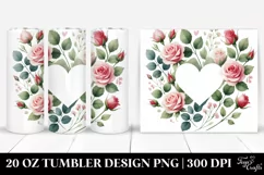 Valentines 20 Oz Tumbler Png Product Image 1