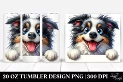 Funny Border Collie | 20 Oz Tumbler Product Image 1