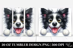 Funny Border Collie | 20 Oz Tumbler Product Image 1