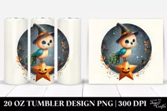 Retro Peacock on Star, High-Res 20 Oz Tumbler Product Image 1