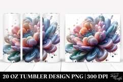 Glossy Anemone Watercolor Clipart Product Image 1