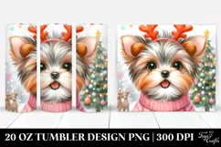 Enthusiastic Yorkipoo 20 Oz Tumbler Product Image 1