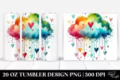 Love 20 Oz Tumbler Png Product Image 1