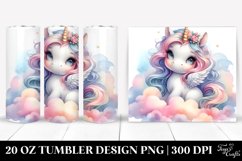 Dreamy Unicorn Sky Palace | 20 Oz Tumbler Product Image 1