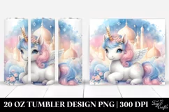 Magical Unicorn Sky Palace | 20 Oz Tumbler Product Image 1
