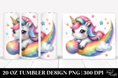 Magical Comet Unicorn | 20 Oz Tumbler Product Image 1