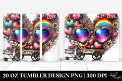 Valentines 20 Oz Tumbler Png Product Image 1