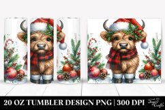 Christmas PNG 20 Oz Tumbler Design Product Image 1