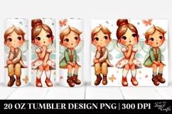 Simple Retro Funny Fairy | 20 oz Tumbler Product Image 1