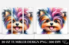 Baby Dog with Happy Expression 20 Oz Tumbler Product Image 1