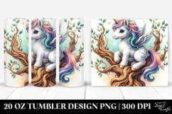 Magical Tree Unicorn Whimsical | 20 Oz Tumbler Product Image 1