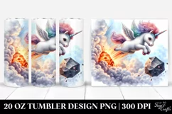 Dreamy Unicorn Meteor | 20 Oz Tumbler Product Image 1