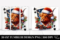 Christmas PNG 20 Oz Tumbler Design Product Image 1