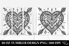 Love 20 Oz Tumbler Png Product Image 1
