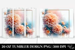 Abstract Glossy Tumbler | 20 oz Tumbler Product Image 1