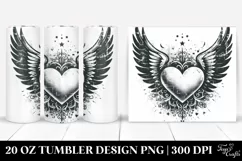 Love 20 Oz Tumbler Png Product Image 1