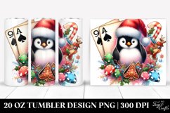 Christmas PNG 20 Oz Tumbler Design Product Image 1