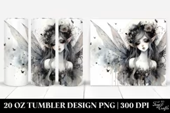 Washed Gothic Fairy | 20 Oz Tumbler Product Image 1