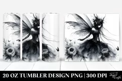 Washed Gothic Fairy | 20 Oz Tumbler Product Image 1