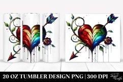 Valentines 20 Oz Tumbler Png Product Image 1