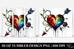 Valentines 20 Oz Tumbler Png Product Image 1