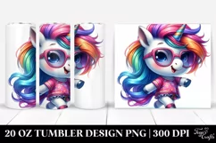 Dancing Unicorn Tumbler | 20 oz Tumbler Product Image 1